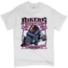 Bikers Against Breast Cancer T-Shirt Fight for a Cure Hope Matters Men's Tee White Small view 1