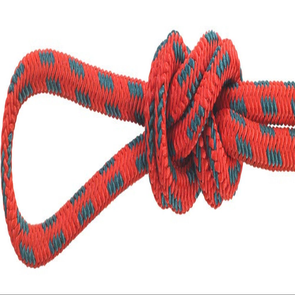 Montauk Rope 3/16'' Nylon Accessory Cord - Red and Teal - 100 Feet
