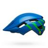 Bell Sidetrack II MIPS Youth Bike Helmet - Blue/Green - Size UC (4754 cm) view 3