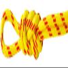 Montauk Rope 5/16'' Polyester Accessory Cord - Yellow and Red - 50 ft. view 1
