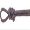 Montauk Rope 3/16'' Nylon Accessory Cord - Teal and Red - 100 Feet view 1