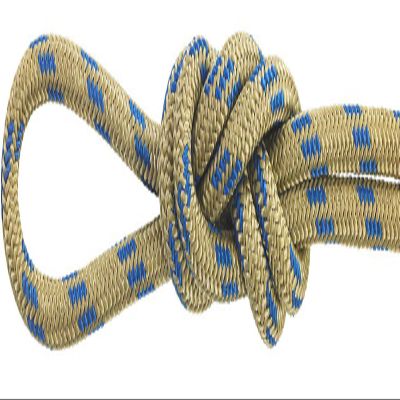 Montauk Rope 5/16'' Nylon Accessory Cord - Gold and Blue - 50 Feet