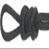 Montauk Rope 5/32'' Nylon Accessory Cord - Black - 100 Feet view 1