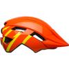 BELL Sidetrack II Youth Bike Helmet - Strike Gloss Orange/Yellow,Universal Child (47-54 cm) view 2