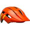 BELL Sidetrack II Youth Bike Helmet - Strike Gloss Orange/Yellow,Universal Child (47-54 cm) view 4