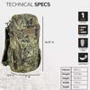 Eberlestock Bandit Pack - Rugged EDC Backpack Built for The Office Or The Outdoors (Grey) view 2