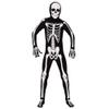 AltSkin Adult/Kids Full Body Stretch Fabric Zentai Suit - Glow in the Dark Skeleton - Glowing Skeleton Costume for Halloween (Medium) view 1