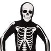 AltSkin Adult/Kids Full Body Stretch Fabric Zentai Suit - Glow in the Dark Skeleton - Glowing Skeleton Costume for Halloween (Medium) view 3