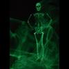 AltSkin Adult/Kids Full Body Stretch Fabric Zentai Suit - Glow in the Dark Skeleton - Glowing Skeleton Costume for Halloween (X-Large) view 2