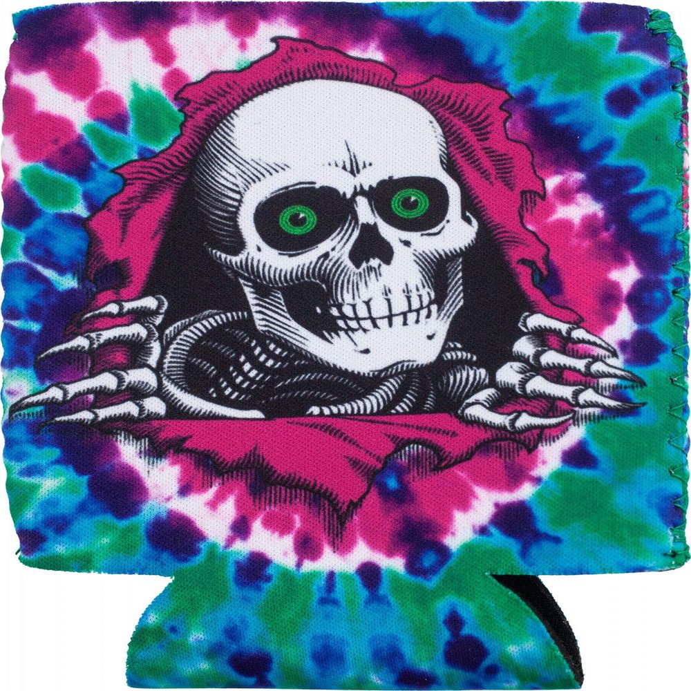 Powell Peralta Skateboards Ripper Beverage Can Insulator Tie Dye Purple