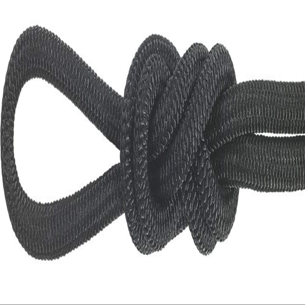 Montauk Rope 9/32'' Nylon Accessory Cord - Black - 50 Feet