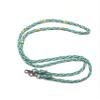 barrel reins with adjustable grip knots sunflower yellow and turquoise view 1