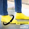 veloToze Roam - Commuting Shoe Cover - Works with Any Shoes - for Cycling, Commute, Flat Pedals, ebike, Walking Yellow view 3