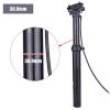 SJLA Bicycle Accessories MTB Dropper Seatpost Adjustable seat Post Internal Routing External Cable for CNC Remote Lever 100mm Travel seat Post 31.6/30.9MM Bike Parts (Color : 30.9mm) view 2