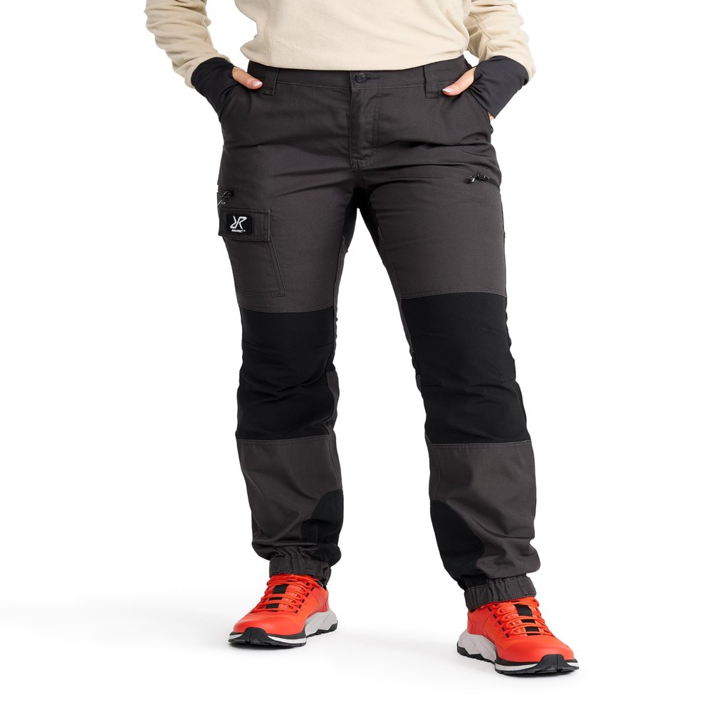 RevolutionRace Womens Nordwand Pants, Durable Pants for All Outdoor Activities, Grey, XL