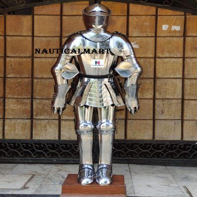Medieval Wearable Knight Full Suit of Armor Collectibles Armor Costume(Full Suit of Armor)