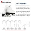 Silvertree Women's Roller Skates PU Leather High-top Roller Skates Four-Wheel Roller Skates Shiny Roller Skates with Carry Bag for Girls view 2
