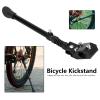 TOPINCN Kickstand Aluminum Alloy Mountain Bike Side Adjustable Accessory for 16in 20in 24in 26in Tire Diameter Black(Black) view 2