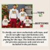 TEEAMORE Custom Matching Christmas Shirt for Family Red Buffalo Plaid Reindeer Print Shirts view 2