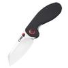 CJRB Maileah Pocket Knife with 2.39 AR-RPM9 Powder Steel Blade Folding Knife with G10 Handle Tactical Knife & EDC Knife Pocket Knife for Men Ideal for Outdoor Survival Camping Hunting, 1918 Black view 1