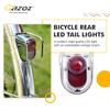 Gazoz Performance Bike LED Tail Light, Vintage Rear Light with Chrome Look - Classic Tour Bicycle Accessories (LM-002) view 2