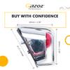 Gazoz Performance Bike LED Tail Light, Vintage Rear Light with Chrome Look - Classic Tour Bicycle Accessories (LM-002) view 3