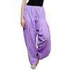 Way2like Cotton Patiala Salwar Punjabi Patiyala Trouser Free Size Yoga Pants for Women Light Purple view 1