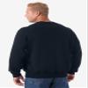 KingSize Men's Big & Tall Fleece Crewneck - 2XL, Heather Dark Slate view 2