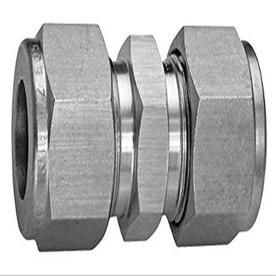 Ham-Let 316 Stainless Steel LET-LOK x LET-LOK Union, 4mm Tube Size - 762L-SS-4MM