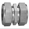 Ham-Let 316 Stainless Steel LET-LOK x LET-LOK Union, 4mm Tube Size - 762L-SS-4MM view 1