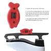 RiToEasysports Ice Skate Blade Sharpener Ball Knife Skate Sharpener Grindstone Grinding Tool(Red) view 2