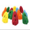 Atomik Rock Climbing Holds Set of 12 Medium Bolt-On Golfus Jugs in Assorted Bright Tones view 3