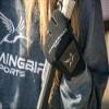 Hummingbird Sports Girls Genuine Leather Lacrosse, Field Hockey Gloves (Black, Large) view 3