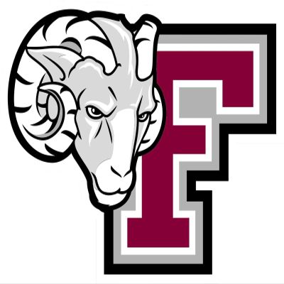 Vinyl Sticker Fordham Rams Premium Quality Decals Indoor/Outdoor Use for Car Bumper Vehicle Laptop Window & Any Surfaces, 3" Wide
