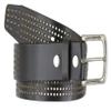 382015-CX160 Brody Perforated Belt 100% Genuine Leather Casual Jean Belt 1-1/2" Wide (Black 34) view 3