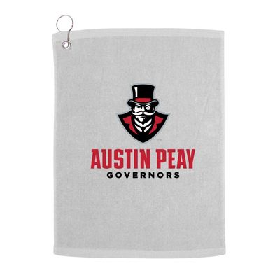 Sport Your Gear Austin Peay Governors Prime Golf Bag Towel, White