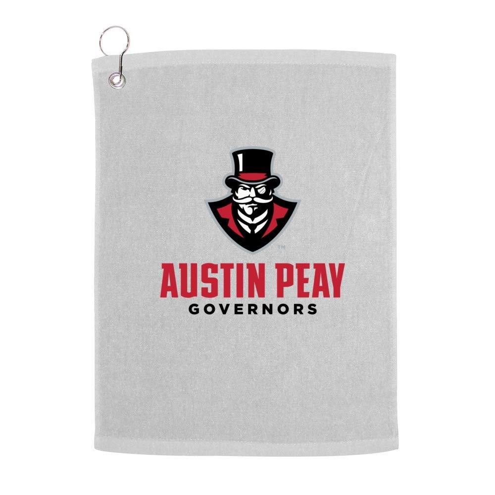 Sport Your Gear Austin Peay Governors Prime Golf Bag Towel, White