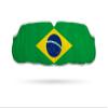 Impact Custom Professional MMA/Boxing/Muay Thai Mouthguard -Flag Series Brazil view 1