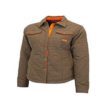 Girls With Guns Highland Shacket (Brown, x-Large)