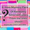ToBeInStyle Girls' Pack of 6 Random Print Assortment Seamless Underwear Bottoms - Long Layering Shorts view 2