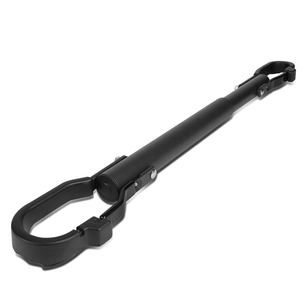 Auto Dynasty Universal Black Adjustable 60-80cm Bicycle Tube Top Frame Adaptor Bike Rack Carrier Crossbar Extension Bar Tool