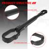 Auto Dynasty Universal Black Adjustable 60-80cm Bicycle Tube Top Frame Adaptor Bike Rack Carrier Crossbar Extension Bar Tool view 2