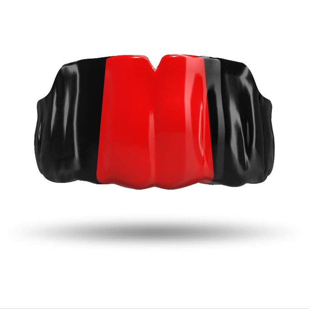 Impact Custom Professional MMA/Boxing/Muay Thai Mouthguard -Flag Series Black/Red/Black