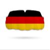 Impact Custom Professional MMA/Boxing/Muay Thai Mouthguard -Flag Series Germany view 1