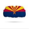 Impact Custom Professional All Sports Mouthguard -Flag Series Arizona State Flag view 1