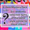 ToBeInStyle Girls' Pack of 6 Random Assorted Print Cami Training Bras Tops view 2