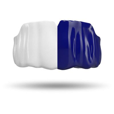 Impact Custom Professional MMA/Boxing/Muay Thai Mouthguard -Flag Series White & Blue