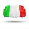 Impact Custom Professional MMA/Boxing/Muay Thai Mouthguard -Flag Series Green/White/Red view 1