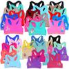 ToBeInStyle Girls' Pack of 6 Random Assorted Print Racerback Training Bras Tops - Medium view 1