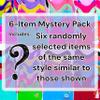 ToBeInStyle Girls' Pack of 6 Random Assorted Print Racerback Training Bras Tops - Medium view 2